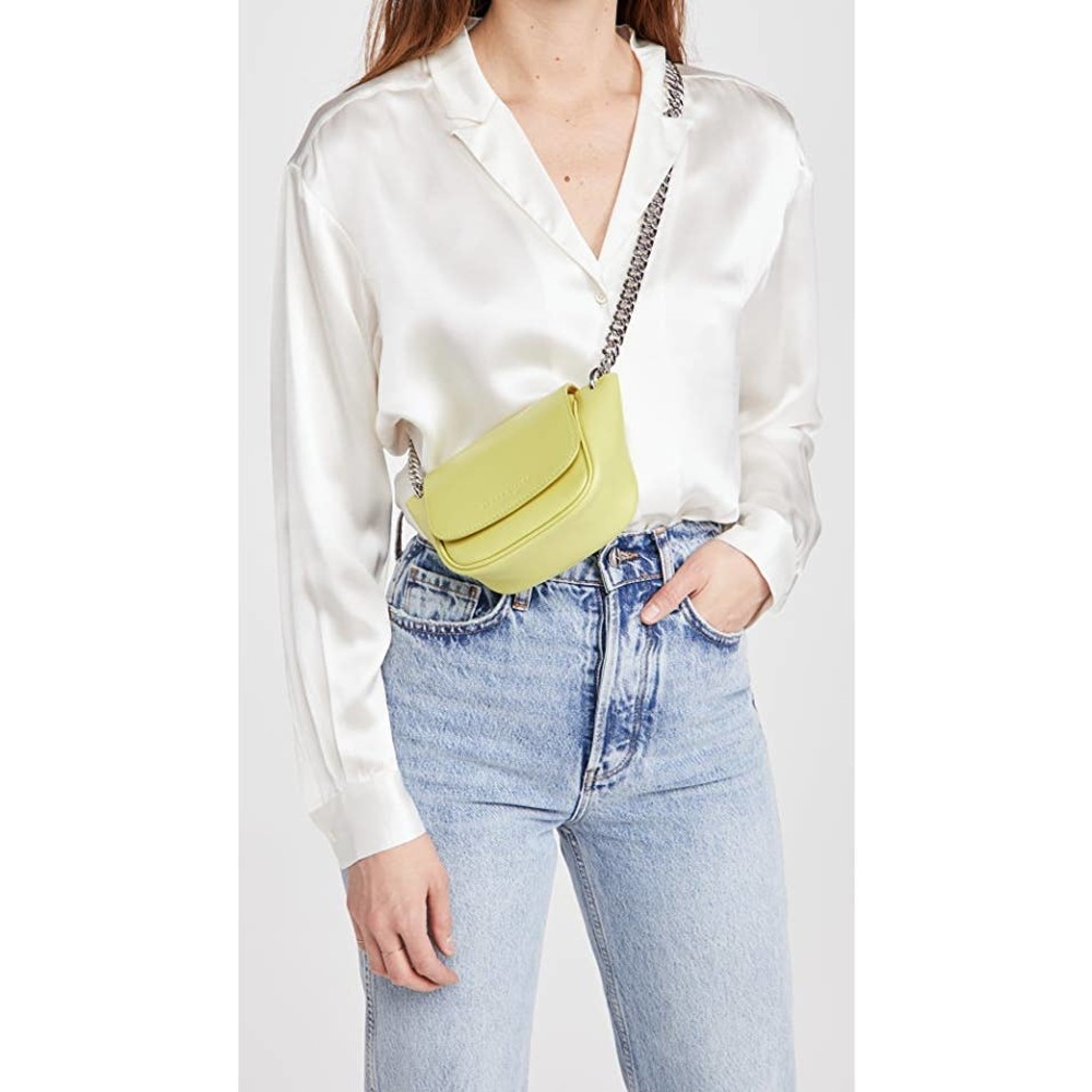 Simon Miller Mini Bend Leather Shoulder Bag